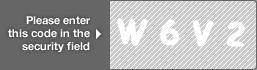 Enter this captcha code for authentication  letter W number 6 letter V number 2