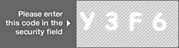 captcha code for visual authentication  letter Y number 3 letter F number 6