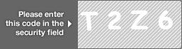 captcha code for visual authentication  letter T number 2 letter Z number 6