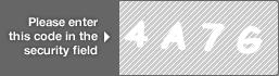 captcha code for visual authentication  number 4 letter A number 7 letter G