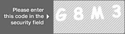 captcha code for visual authentication  letter G number 8 letter M number 3