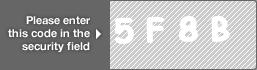 captcha code for visual authentication  number 5 letter F number 8 letter B