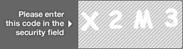 captcha code for visual authentication  letter X number 2 letter M number 3