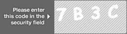 captcha code for visual authentication  number 7 letter B number 3 letter C