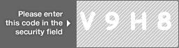 captcha code for visual authentication  letter V number 9 letter H number 8