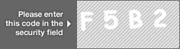 captcha code for visual authentication  letter F number 5 letter B number 2