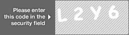 captcha code for visual authentication  letter L number 2 letter Y number 6