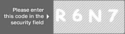 captcha code for visual authentication  letter R number 6 letter N number 7