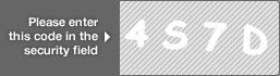 captcha code for visual authentication  number 4 letter S number 7 letter D